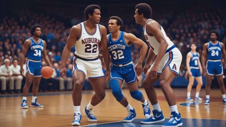 Auburn Tigers Men's Basketball vs Creighton Bluejays Men's Basketball Timeline​