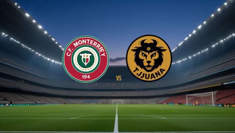 C.F. Monterrey vs Club Tijuana Timeline
