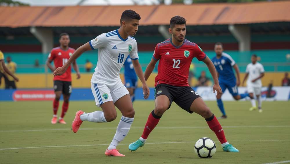 El Salvador National Football Team vs c.f. Pachuca Timeline