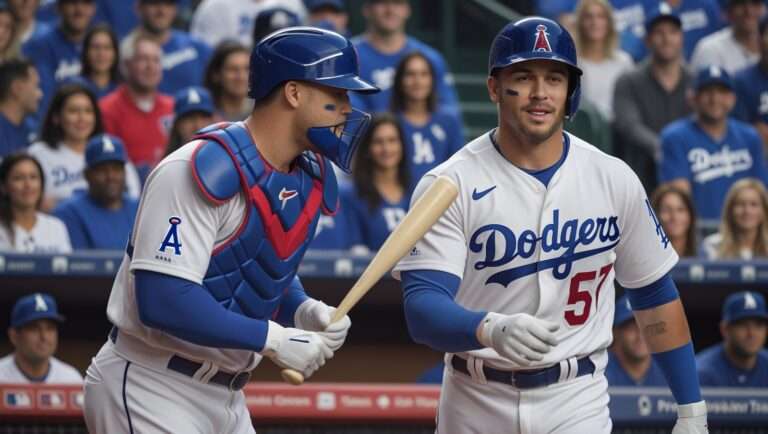 Los Angeles Angels vs Dodgers Match Player Stats
