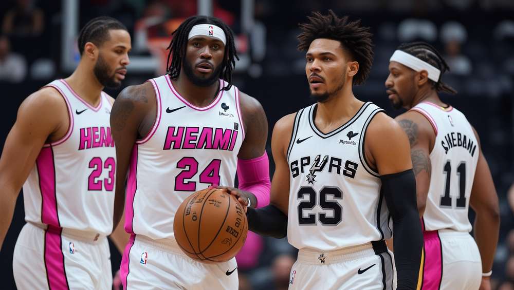 Miami Heat vs San Antonio Spurs Match Player Stats