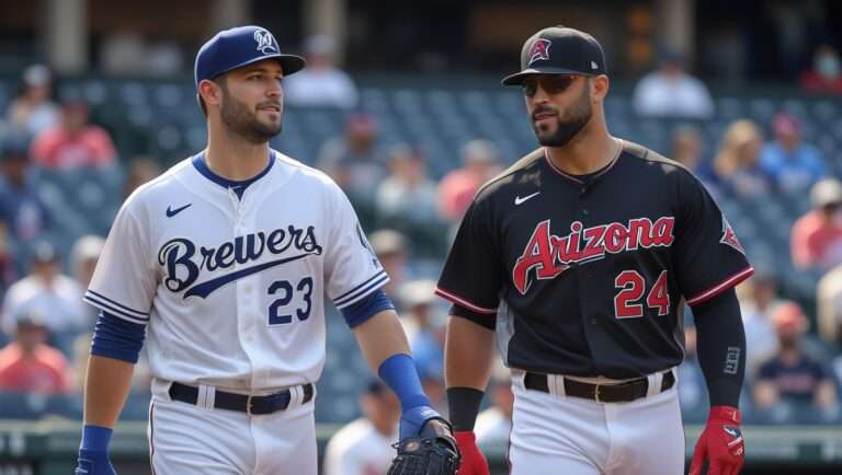 Milwaukee Brewers vs Arizona Diamondbacks match player stats
