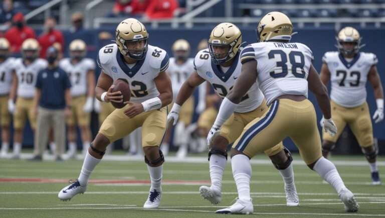 Charlotte 49ers football vs Navy Midshipmen football match player stats