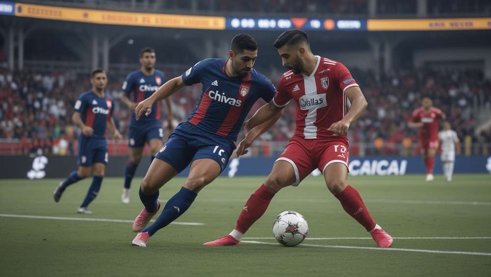 Chivas de Guadalajara vs Atlas F.C. Timeline