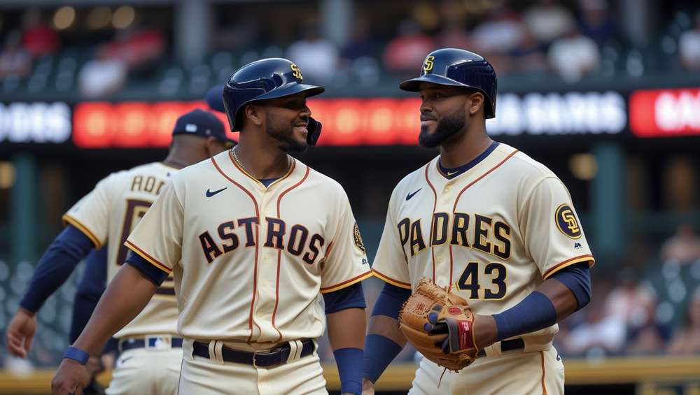 Houston Astros vs Padres Match Player Stats
