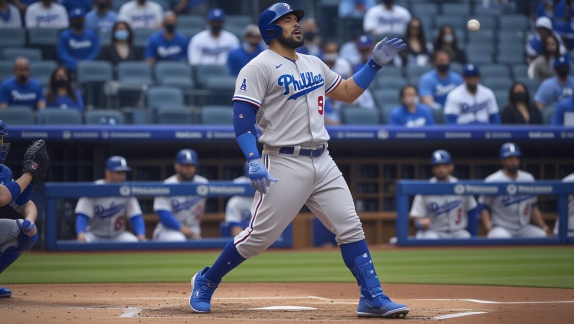 Phillies vs Dodgers Match Player Stats