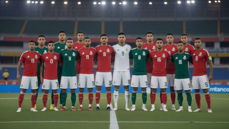 SC Internacional vs Mexico National Football Team Lineups