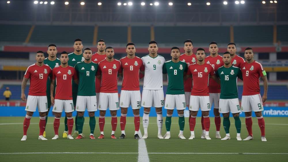 SC Internacional vs Mexico National Football Team Lineups