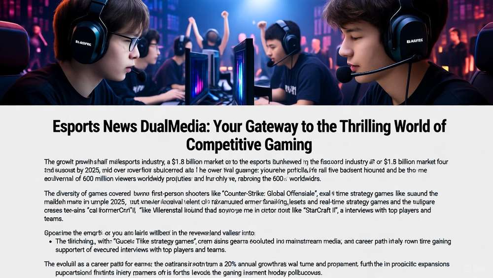 Esports News DualMedia