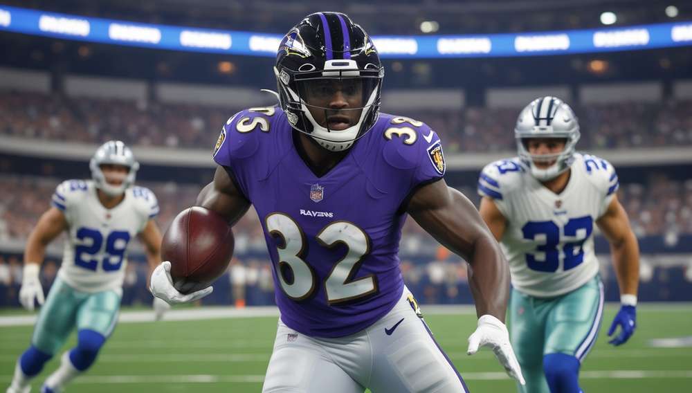 Baltimore Ravens vs Dallas Cowboys Player Stats