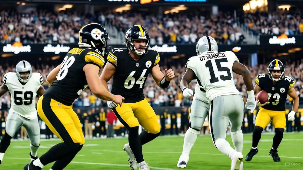 steelers vs las vegas raiders match player stats