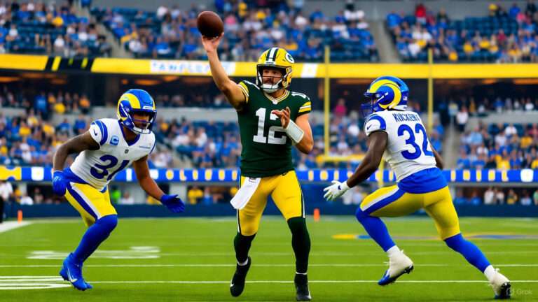 green bay packers vs los angeles rams match player stats