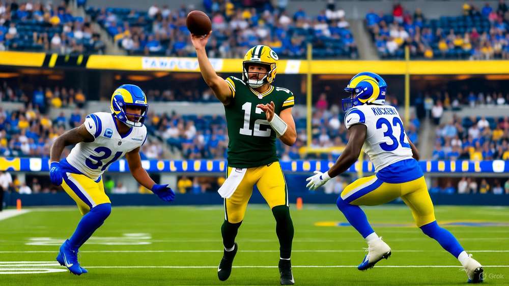 green bay packers vs los angeles rams match player stats