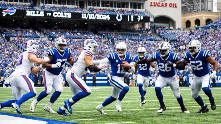 buffalo bills vs colts match player stats