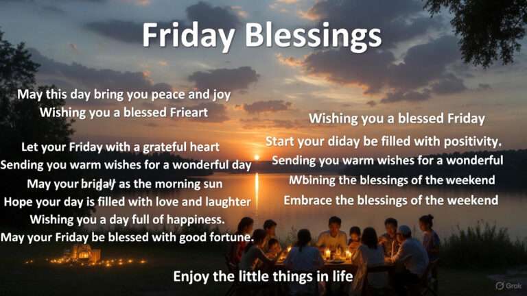 friday blessings