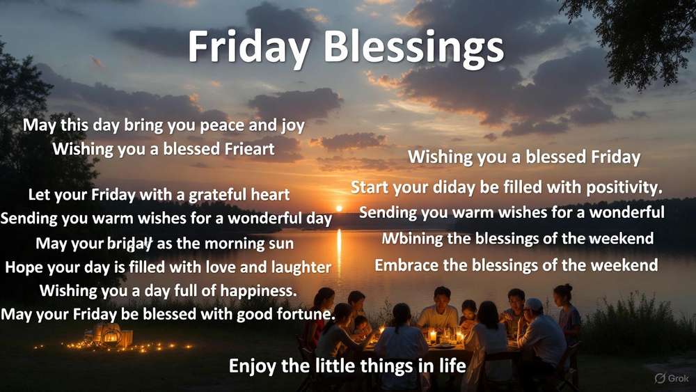 friday blessings